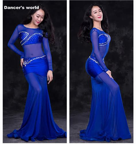 Luxury Girls Belly Dance Clothes Women Performance Belly Dance Suit