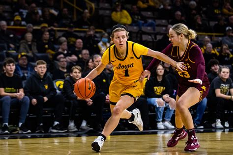 Iowa women’s basketball guard Molly Davis stepping up ahead of contest ...