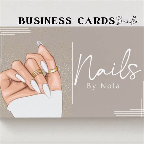 Nude Business Cards With Qr Code Etsy