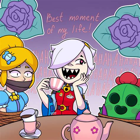 Tea Perty Brawl Stars By Lazuli177 On Deviantart