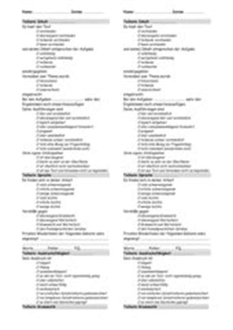 Formular Zur Korrektur Von Klausuren Oberstufe E F 4teachers De