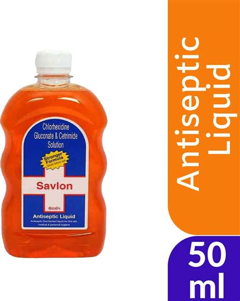 Buy SAVLON ANTISEPTIC DISINFECTANT LIQUID 50 ML Online Get Upto 60