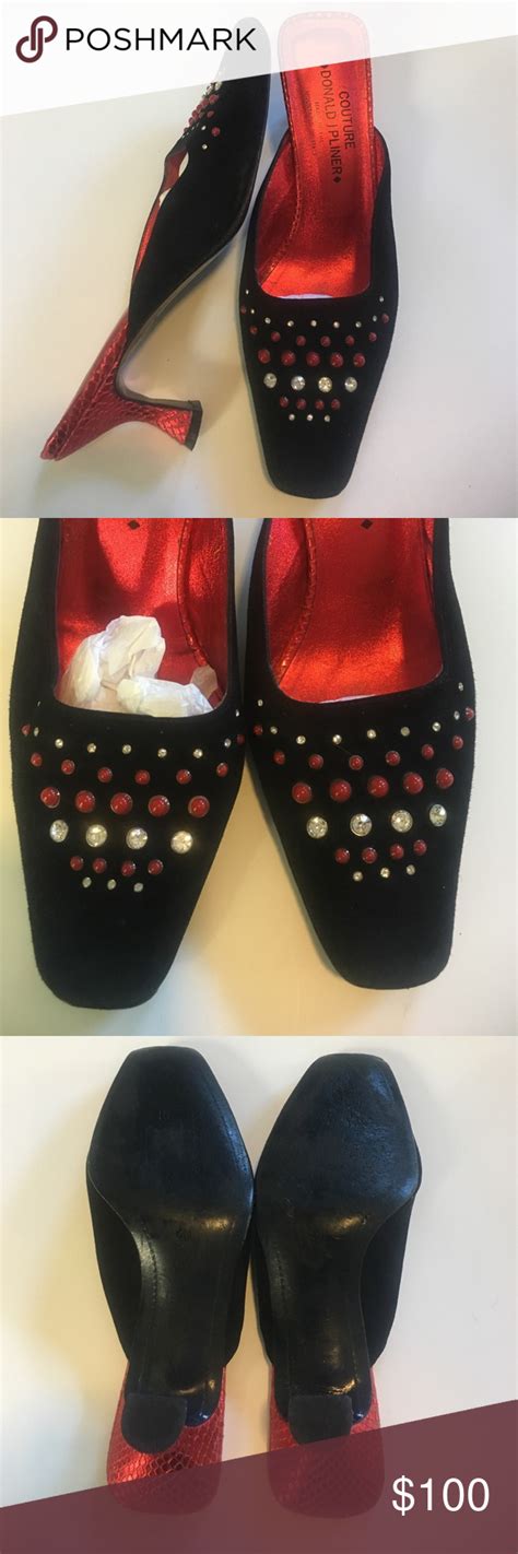 Stunning Donald Pliner Velvet Shoes