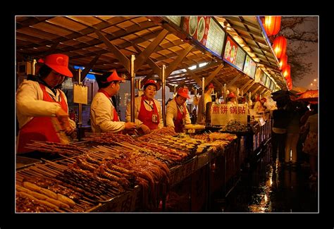 Wangfujing Night Market, Beijing - China