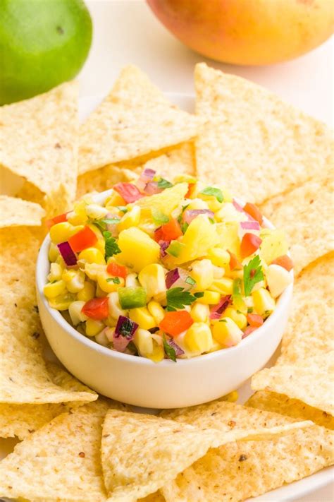 Homemade Corn Mango Salsa Recipe Namely Marly