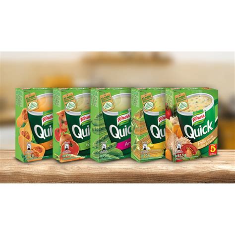 Sopas Knorr Quick X 5 Sobres