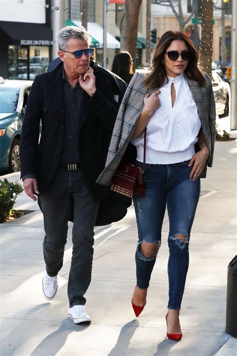 KATHARINE MCPHEE and David Foster Out Shopping in Beverly Hills 12/17