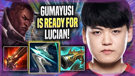 GUMAYUSI IS READY FOR LUCIAN T1 Gumayusi Plays Lucian ADC Vs Ezreal