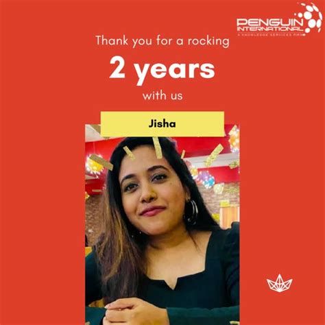 Video Penguin International On Linkedin Celebrating Jisha John Two