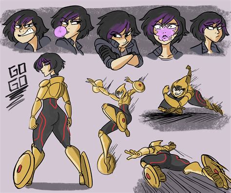 Big Hero 6 Gogo Tomago Comic