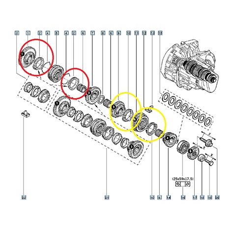 Juego De Sincro Cajas Jc Renault Clio Especialista En