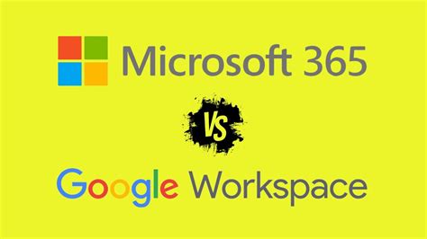 Microsoft 365 Vs Google Workspace Which Is Better YouTube