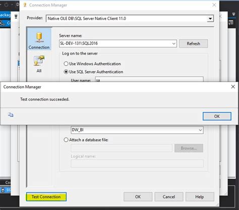 Sql Server Integration Service Ssis 2016 Create Ole Db Connection In Sql Server Pubudu