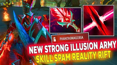 Chaos Knight Hard Line Safelane New Strong Illusion Army Skill Spam