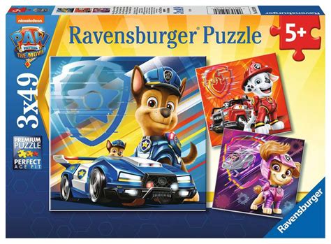 Paw Patrol The Movie Ravensburger X Stukjes