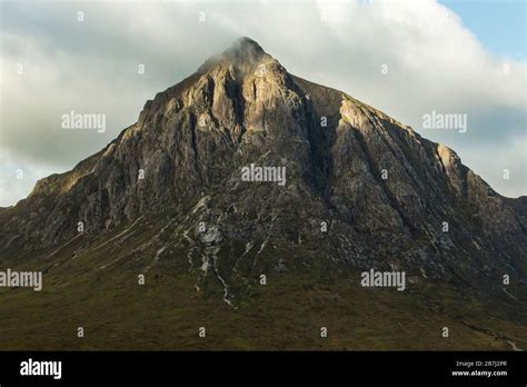 Dramatic Views Of The Craggy Face Of Stob Dearg On Buachaille Etive Mor