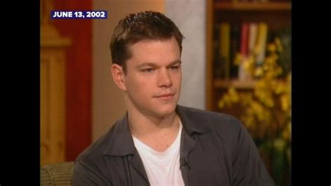 June 13, 2002: Matt Damon on 'The Bourne Identity' Video - ABC News