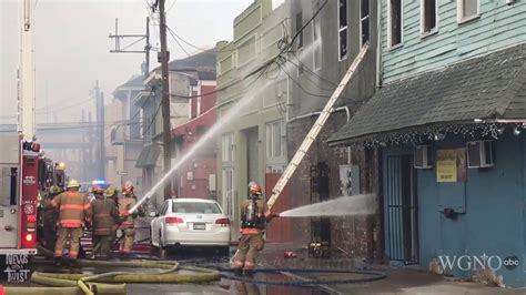 Firefighters Battle 3 Alarm Fire In Treme Youtube