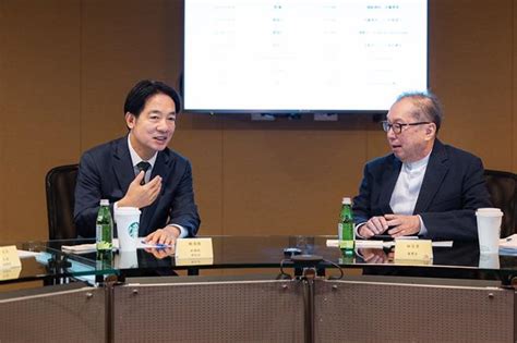 賴清德信賴產業之旅第三站聚焦ai 閉門會廣達林百里 政治 中時