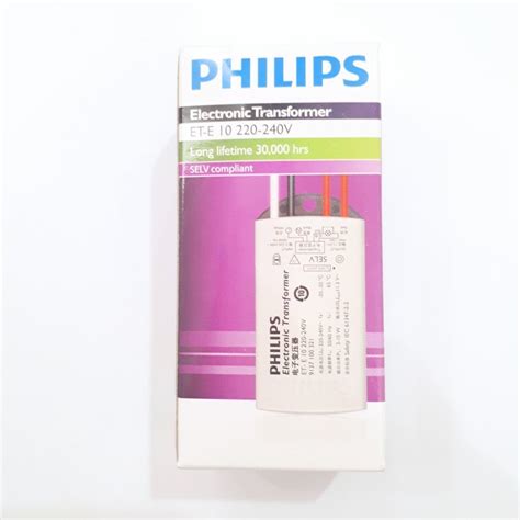 Philips Electronic Transformer Et E 10 Zener Diy Online