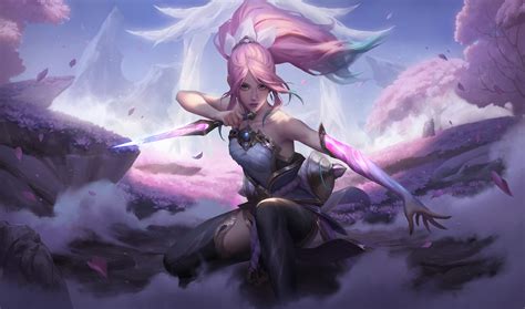 Artstation Spirit Blossom Akali