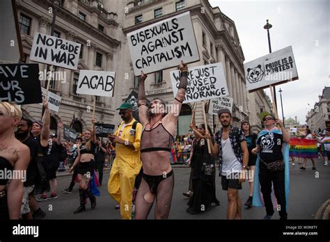 London Uk July Th Participants At The Annual Gay Pride March