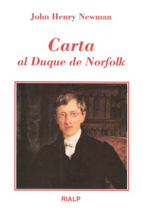 Carta Al Duque De Norfolk By John Henry Newman Goodreads