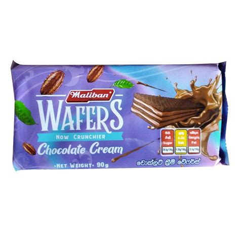 Maliban Wafers Chocolate Cream 90g Catchmelk