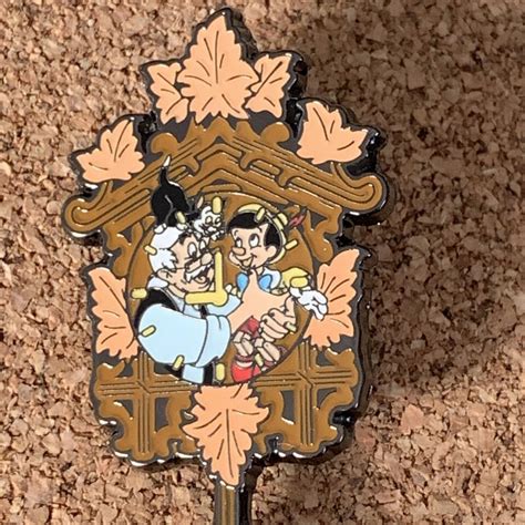 Disney Loungefly Pinocchio Cuckoo Clock Blind Box Pin Geppetto