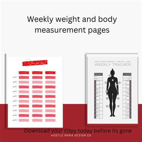 Printable Optavia And Fueling Tracker Journal Weight Loss Journal