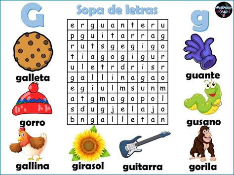 Sopa De Letras Del Abecedario 007 Orientación Andújar Recursos Educativos