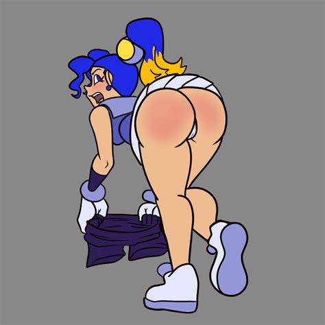 Rule 34 Ass Blue Hair Fanservice Magical Girl Sailor Uniform Sqootshy 5272406