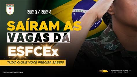 Tudo Sobre As Vagas E O Concurso Da Esfcex Youtube