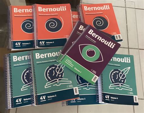 Livro Terceiro Ano Bernoulli Edição 2021 Completa Livro Bernoulli