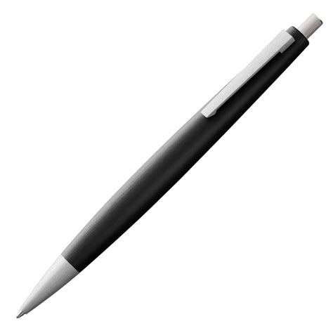 Lamy 2000 Ballpoint Pen Matte Black Chrome Trim 1201483 The