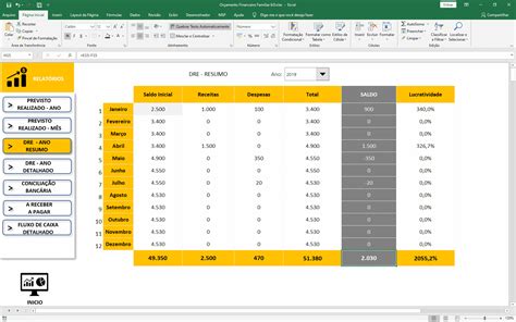 Planilha Controle de Orçamento Familiar e Pessoal Planilhas Excel