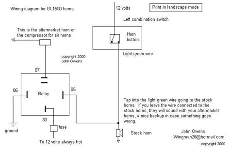 Fiamm Horn Wiring Diagram For Your Needs