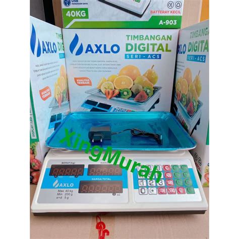 Jual Timbangan Buah Timbangan Harga Digital Axlo 940 A903 Shopee