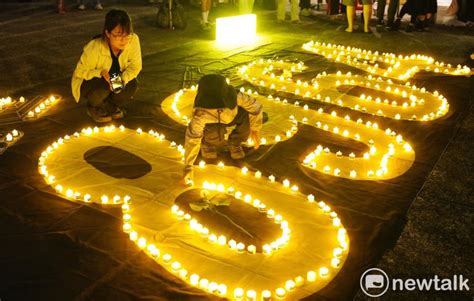 六四事件35週年 華人民主書院在中正紀念堂舉辦晚會