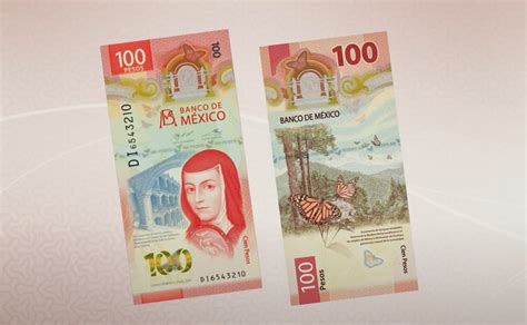 Sor Juana Inés de la Cruz protagoniza el nuevo billete de 100 pesos