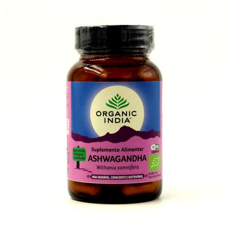 EspaÇo S Ashwagandha Bio Organic India 90 Cápsulas Withania