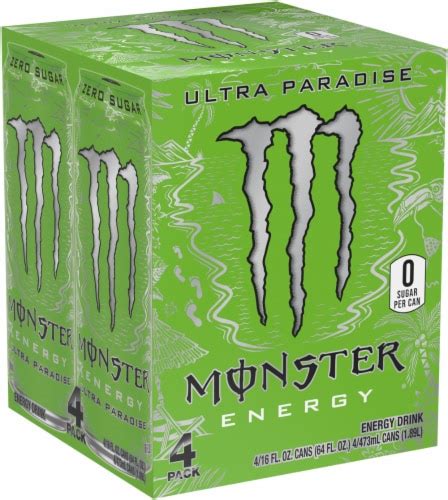 Monster® Ultra Gold Energy Drink Multipack Cans 4 Pk 16 Fl Oz Kroger