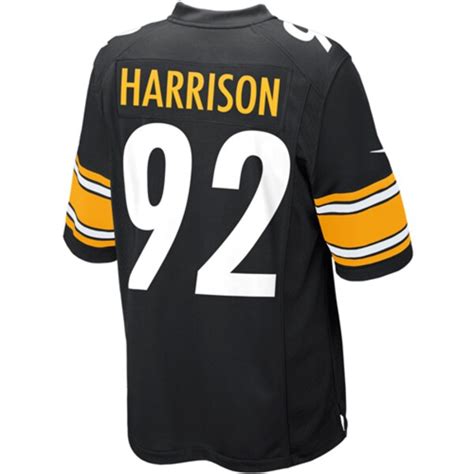 James Harrison Pittsburgh Steelers Nike Game Jersey - Black - Fanatics.com