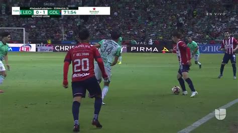 ¡goool Rubén González Anota Para Guadalajara Tudn Liga Mx Tudn