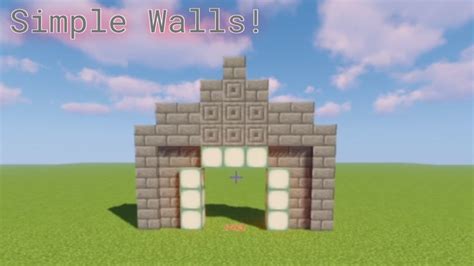 How You Should Actually Build Minecraft Gates Simple Builds Series 1