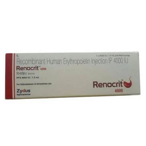 Erythropoetin Injection Renocrit Iu Treatment Cancer Treatment