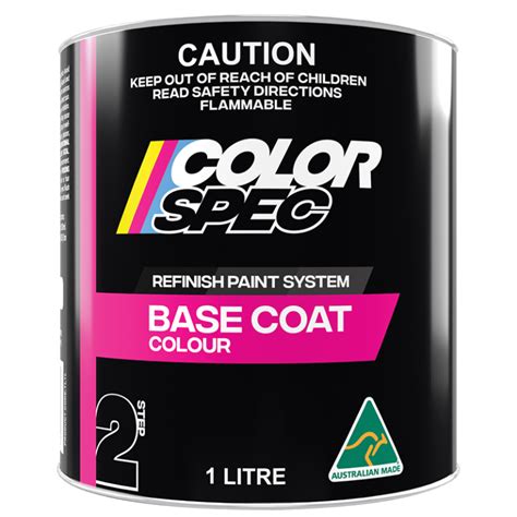 base coat colour  litre colorspec