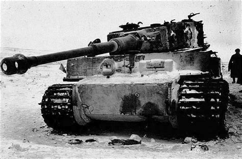 Destroyed Pz Kpfw Vi Tiger From S Pz Abt In Eastern Front