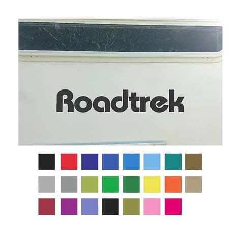 Roadtrek Compatible Camper Decal Stickersmotor Van Decals Graphics 4 Pc Set