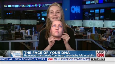 Artist Creates Faces From Dna Left In Public Cnn